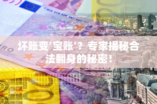 北京坏账变‘宝账’？专家揭秘合法翻身的秘密！