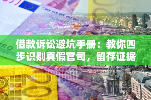 北京借款诉讼避坑手册：教你四步识别真假官司，留存证据不踩雷