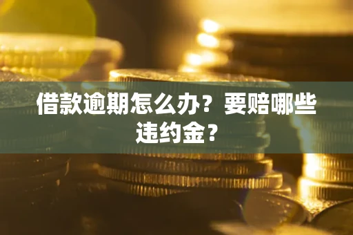 北京借款逾期怎么办？要赔哪些违约金？